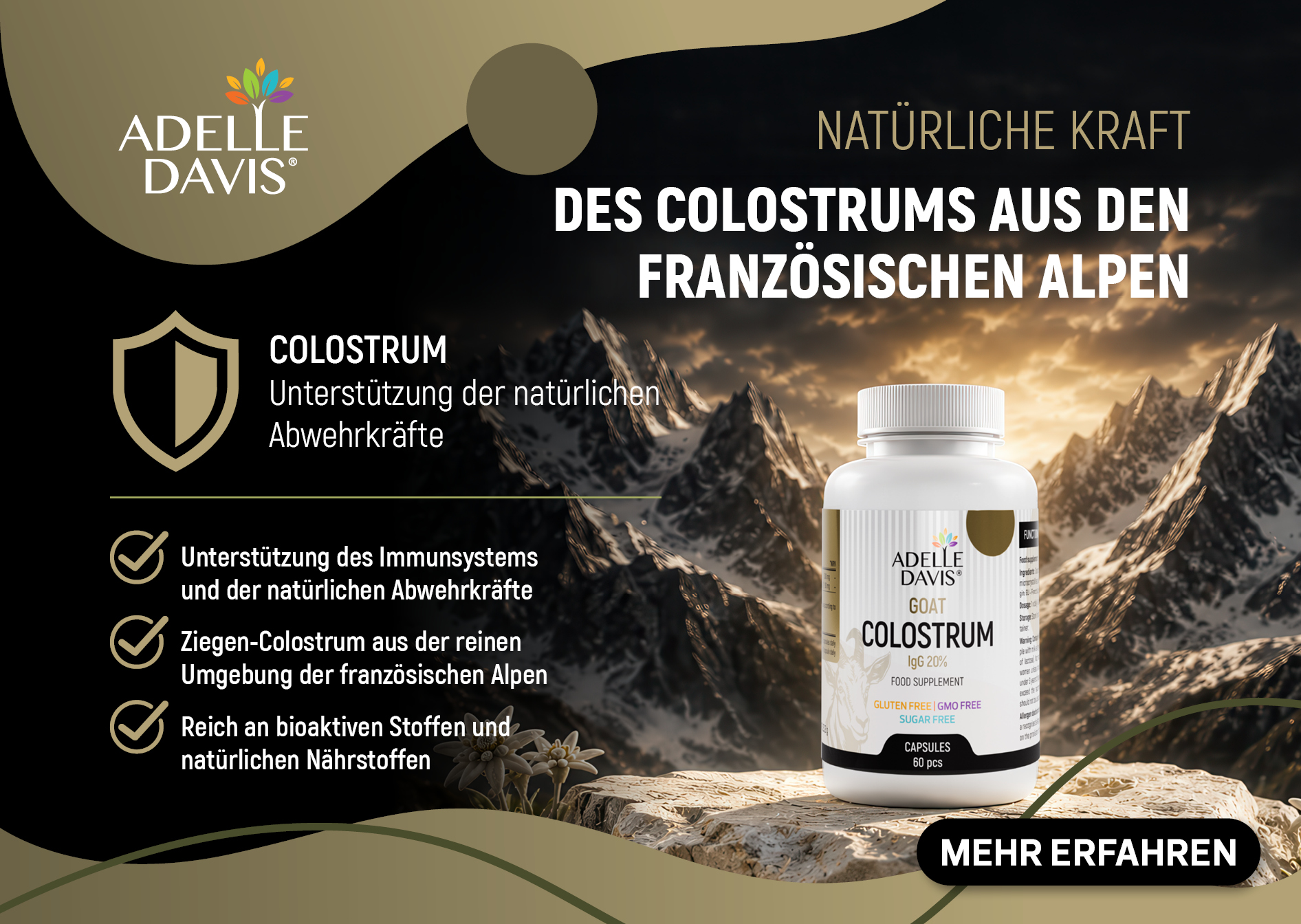 Des colostrums aus den Alpen!