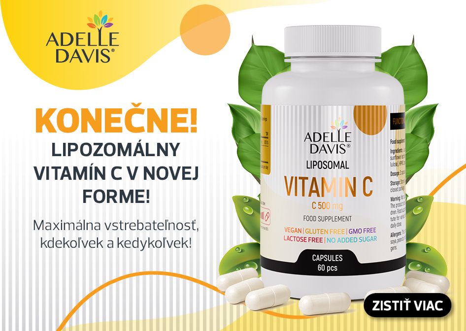 Lipozomálny vitamín C v kapsuliach!