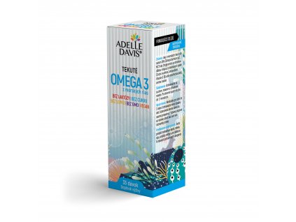 Adelle Davis - Omega 3 z morských rias, 33 dávok