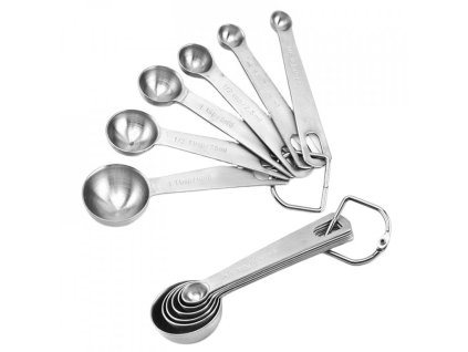 Stainless Steel Measuring Cups, Set of 6 pcs