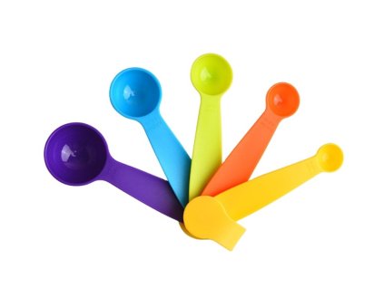 Plastic Measuring Cups, Set of 5 pcs