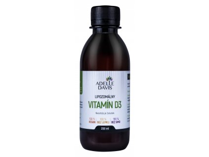 Adelle Davis - Lipozomálny vitamín D3, 200ml