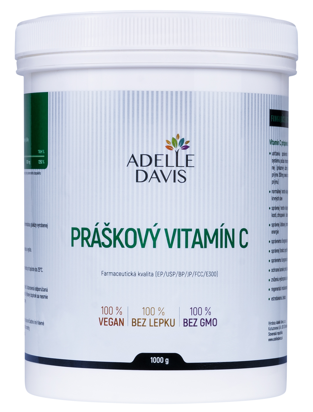 Vitamín C, práškový, 1 kg
