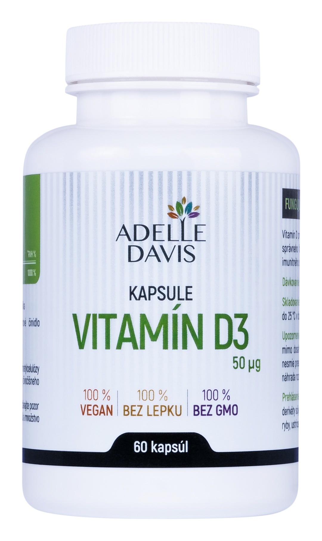 Vitamín D3, 60 kapsúl