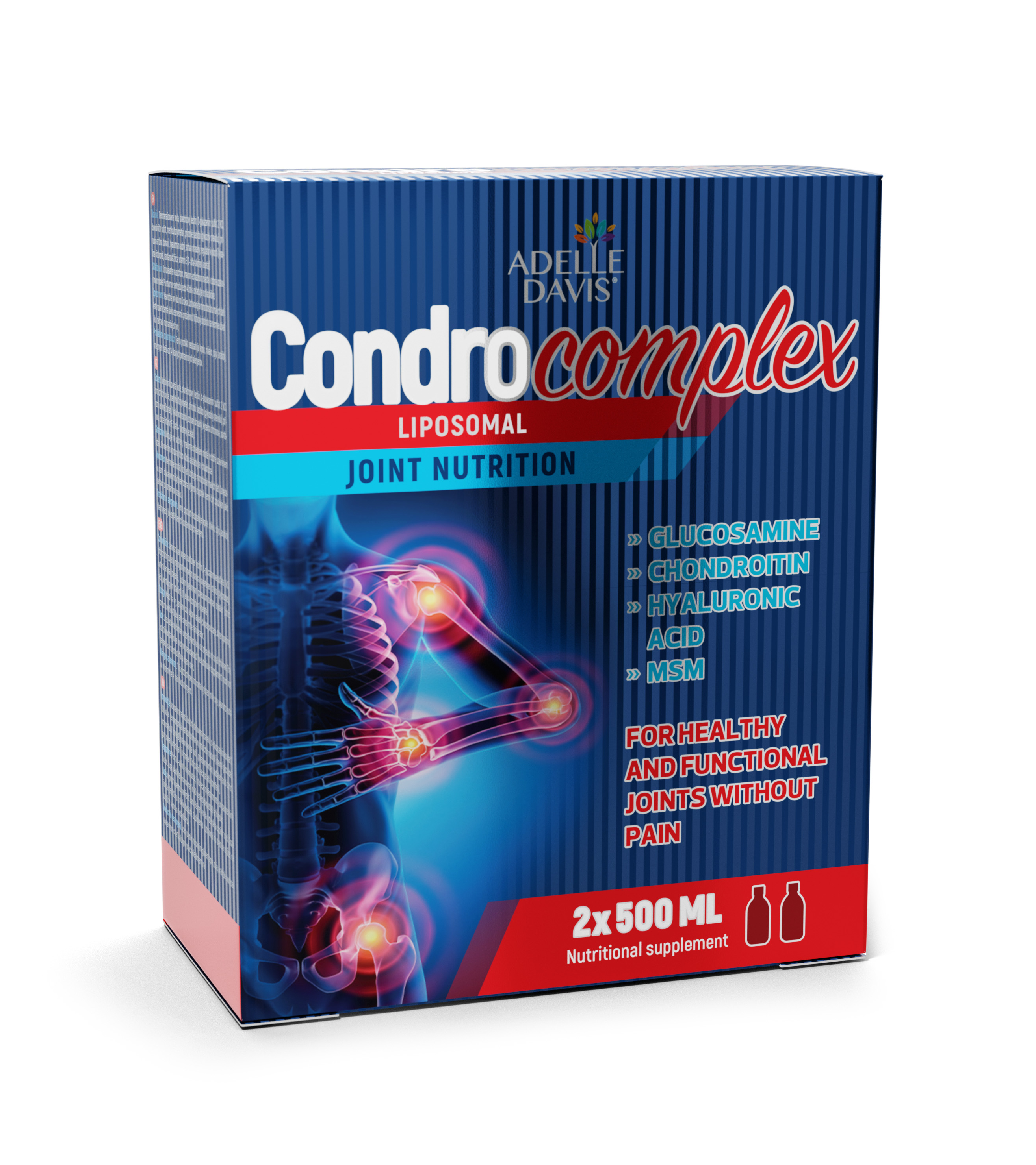 Condro complex - lipozomálna kĺbová výživa 2 x 500 ml