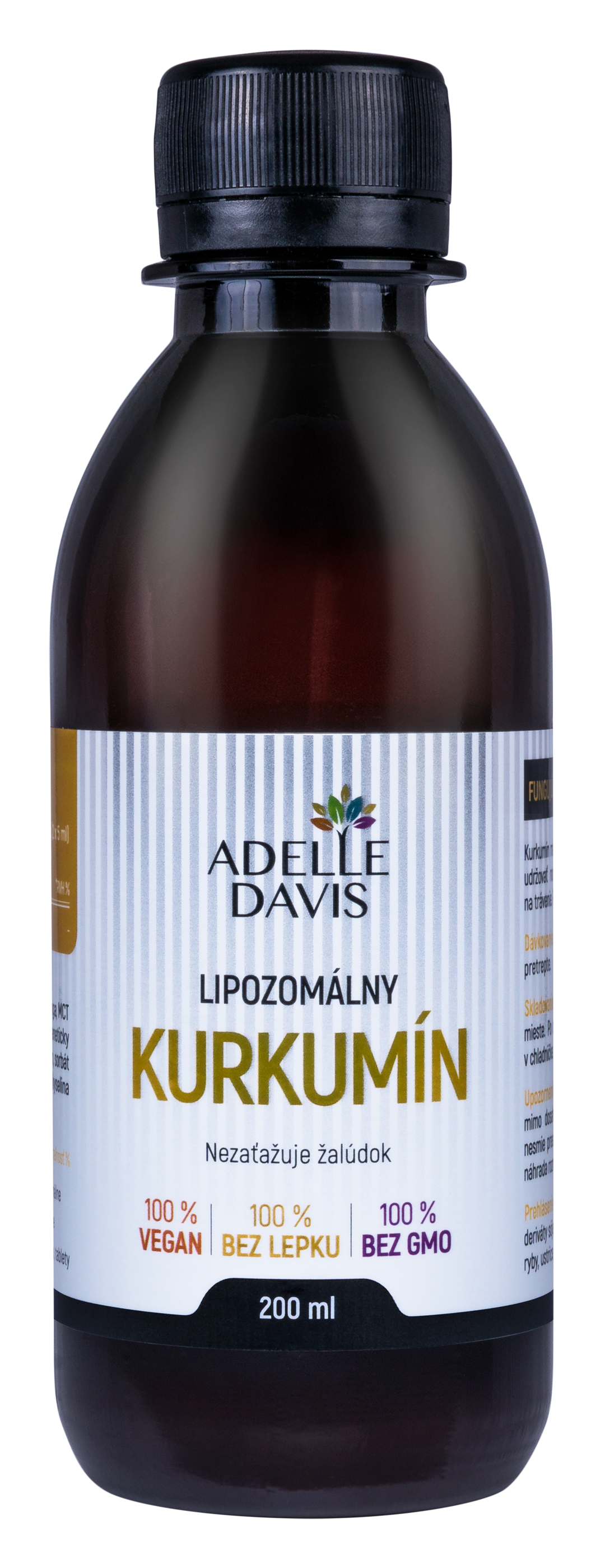 Adelle Davis - Lipozomálny Kurkumín, 200 ml