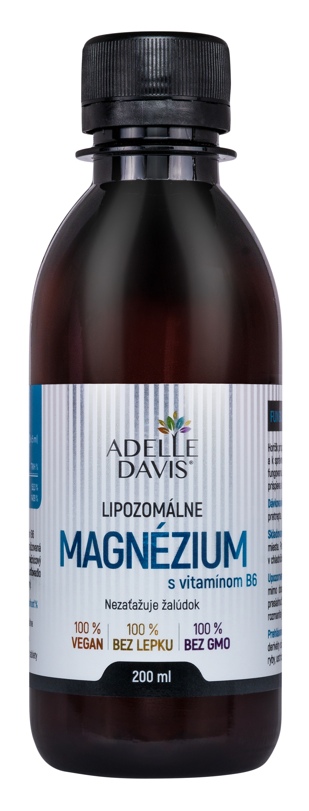 Lipozomálne magnézium s vitamínom B6, 200 ml