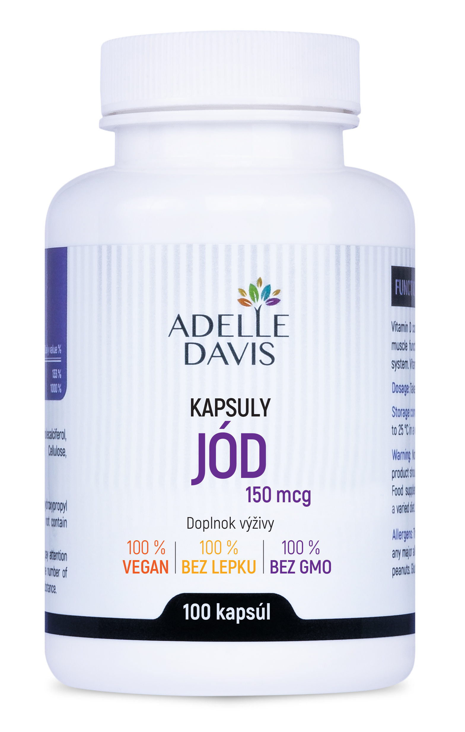 Jód, 150 mcg, 100 kapsúl