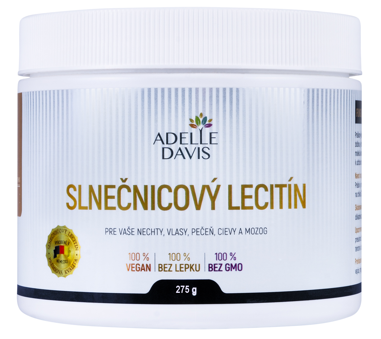 Slnečnicový lecitín, 275g