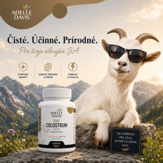 ✨ Už ste vyskúšali silu nášho kozieho kolostra? ✨ Doprajte svojmu telu prirodzenú podporu každý deň! 🐐💛 ✅ Podporuje...
