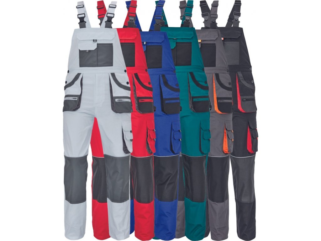 Pracovné odevy - montérkové nohavice na traky FF HANS CERVA - ADET SK s.r.o.