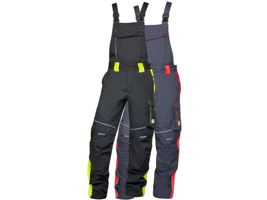 Pracovné odevy - montérkové nohavice na traky ARDON NEON skrátené - ADET SK  s.r.o.