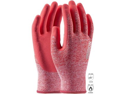 polomacane rukavice ardon nature touch ruzove a8083