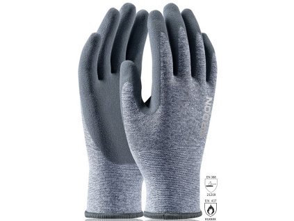 polomacane rukavice ardon nature touch sede a8080