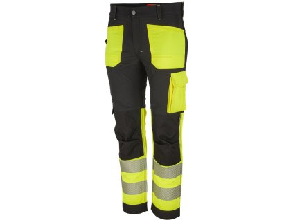 nohavice do pasa bennon erebos trousers class 1 hi vis cierno zlte 0943131581