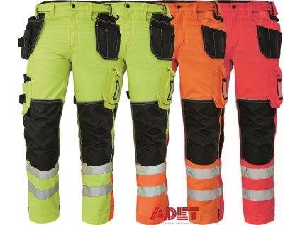 pracovne nohavice cerva knoxfield hi vis 310 fl 03020373