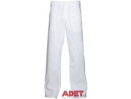 pracovne nohavice ardon sander biele panske