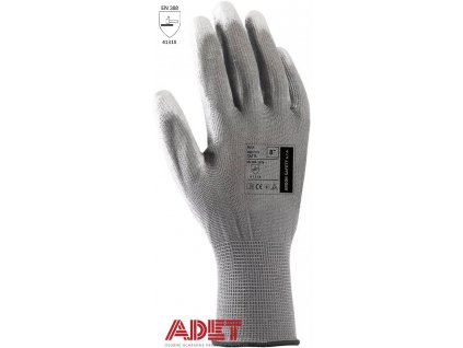 pracovne rukavice ardon buck grey a9117