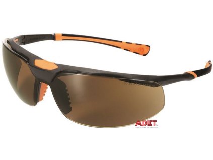 pracovne okuliare ardon univet 5x3 hnede e4067