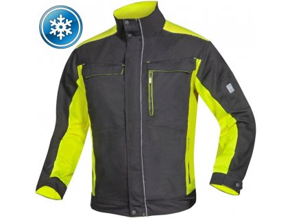 zimna pracovna bluza ardon neon winter cierno zlta h6441