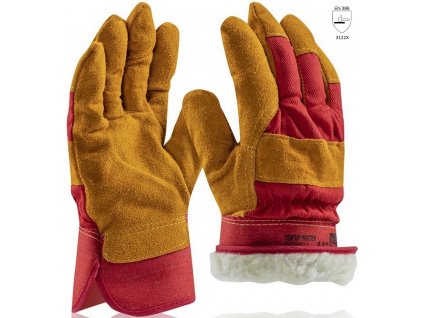 kombinovane pracovne rukavice ardon top up winter a2199