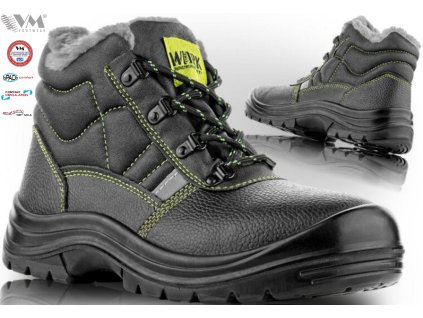 pracovna clenkova obuv vm stockholm 3280 o2 s3 winter