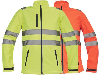 panska softshellova bunda cerva murcia hi vis 0301059100000