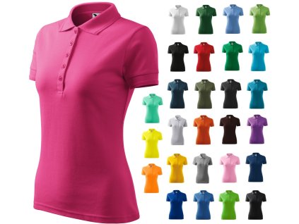 damska polokosela malfini pique polo 210