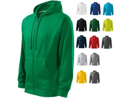 panska mikina malfini trendy zipper 410