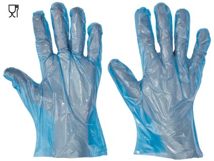 jenorazove rukavice cerva duck blue 0109002652000