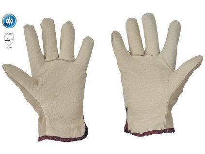 celokozene zateplene rukavice cerva heron winter 0102000299000