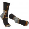 ponozky 0916000067 TREK Sock black orange 01