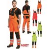 pracovne nohavice s naprsenkou cerva 03020328 KNOXFIELD HV BIBPANTS orange 3