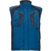 panska zateplena vesta cerva nyala modra 0303001040