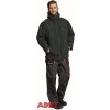 bunda pracovna zimna cierna cerva 03010023 EMERTON BLACK winter jacket 1