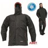 bunda pracovna zimna cierna cerva 03010023 EMEMRTON BLACK WINTER 1