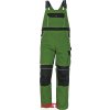 pracovne nohavice s naprsenkou cerva 03020003 STANMORE bib pants green