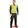pracovna vesta reflexna cerva 03030074 BRUNO BE 04 003 HV VEST yellow