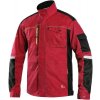 panska pracovna bluza cxs stretch cerveno cierna 101002726000