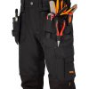 nohavice pracovne z style do pasa 0247130060 erebos trousers black 004