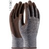 polomacane rukavice ardon nature touch hnede a8082