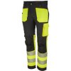 nohavice do pasa bennon erebos trousers class 1 hi vis cierno zlte 0943131581