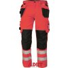 pracovne nohavice cerva knoxfield hi vis 310 fl cervena 0302037320