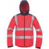 softshellova bunda cerva knoxfield hvps cervena