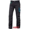 pracovne nohavice ardon floret damske cierno modre h6302 001