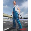 pracovne nohavice ardon urban s naprsenkou modre h6417 001