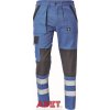 pracovne nohavice do pasa cerva max neo reflexne modre