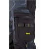 nohavice CAMOS Trousers black grey BENNON vrecko
