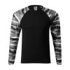 Pracovné odevy - tričko s dlhým rukávom CAMOUFLAGE LS 166 - DOPREDAJ
