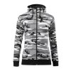 pracovna mikina malfini camo zipper c20 camouflage grey
